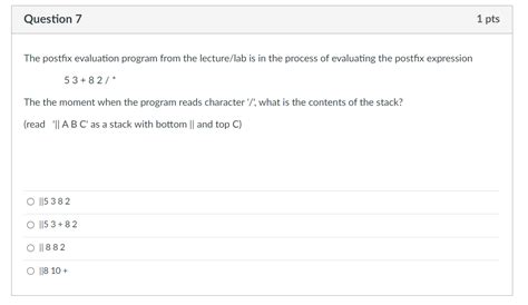 Image result for Program to Evaluation of Postfix Expression Code