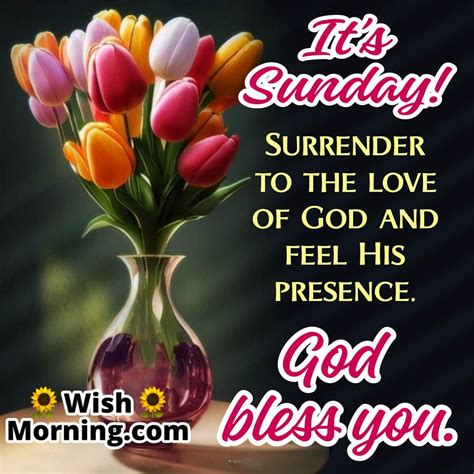 Sunday Blessing Images for a Peaceful and Joyful Day - Wish Morning