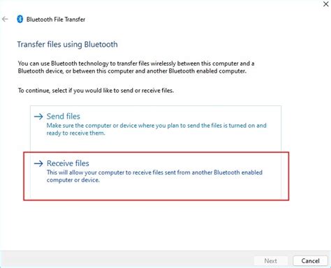 Finding Bluetooth File Transfer 的图像结果