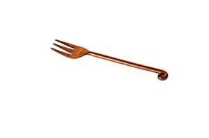 Geega Turtles Copper Coated Stainless Steel Fruit Fork Set of 6 ...