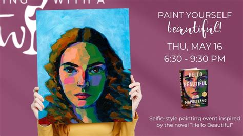 Book Club Paint Party - Paint Your Portrait "Hello Beautiful" Style ...
