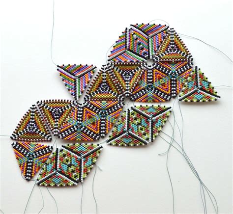 Image result for Triangle Seed Bead Tutorial