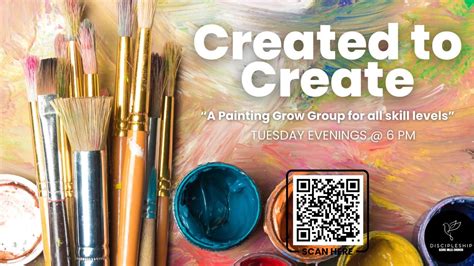 Created to Create - A Painting Small Group for All Skill Levels!, 22633 ...