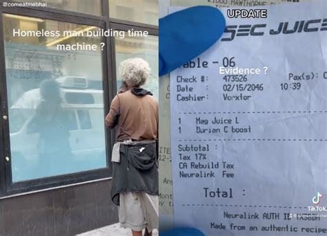 Image result for Time Machine Homeless Man