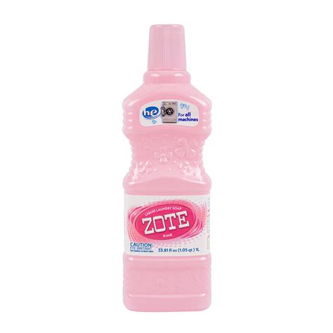 Wholesale Zote Liquid Laundry Detergent- 1 Liter- Pink | | SKU: 93971