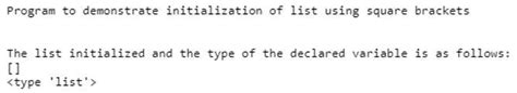 Image result for Python Initialize List
