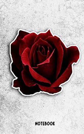 Red roses: Notebook Size: 5 x 8 Pages: 120 : Amazon.in: Books