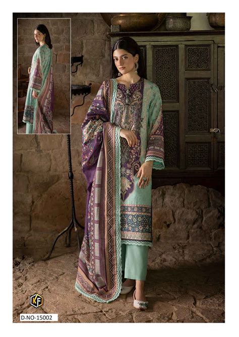 Keval Fab Maryum And Maria Vol 15 Wholesale Cotton Pakistani Suits