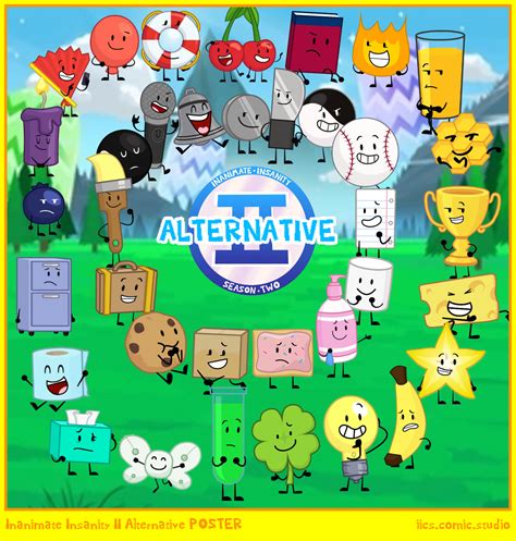 Inanimate Insanity II Alternative POSTER - Comic Studio