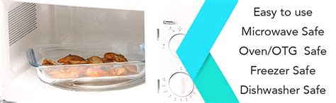 Buy Femora Borosilicate Glass Baking Dish | 1 Year Warranty | Microwave ...