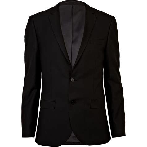 Mens Black Suit Jacket Primark at Lillie Authement blog