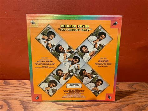 popsike.com - Richard Pryor Vinyl LP - "That N******'s Crazy" - 1974 ...