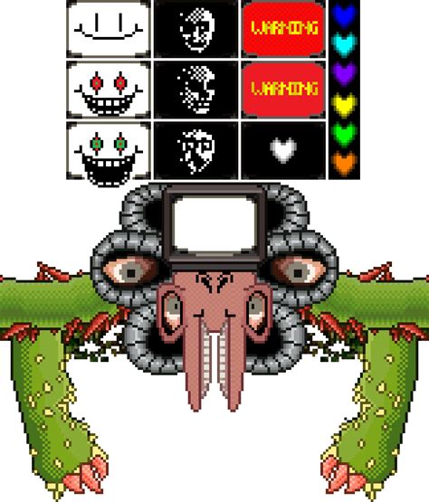 Image result for Omega Flowey Sprite