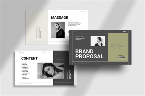 Brand Proposal Keynote Key Presentation Template, Presentation Templates