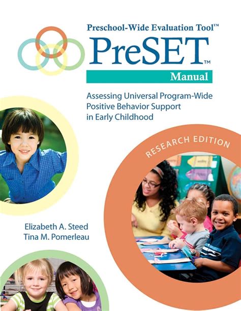 Buy Preschool-Wide Evaluation Tool (PreSET) Manual: Assessing Universal ...