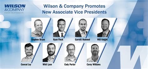 Wilson & Company Promotes Associate Vice Presidents