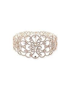 Buy Bellofox Non Precious Metal Choker Necklace for Women (Bn1380 ...