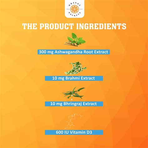 Buy ASHWAGANDHA WITH BRAHMI, BHRINGRAJ & VITAMIN D3 EFFERVESCENT ...