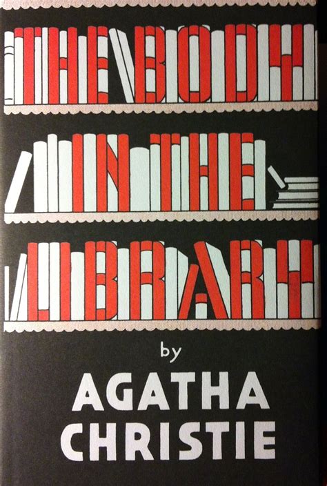 The Body in the Library By Agatha Christie First edition dust wrapper ...