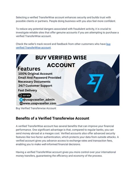 PPT - Buy Verified TransferWise Accounts PowerPoint Presentation, free ...