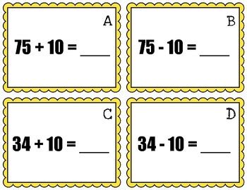 Adding and Subtracting Ten 的图像结果