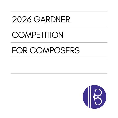 Gardner Competition for Composers – Submissions Open Oct 1 - Welcome to ...