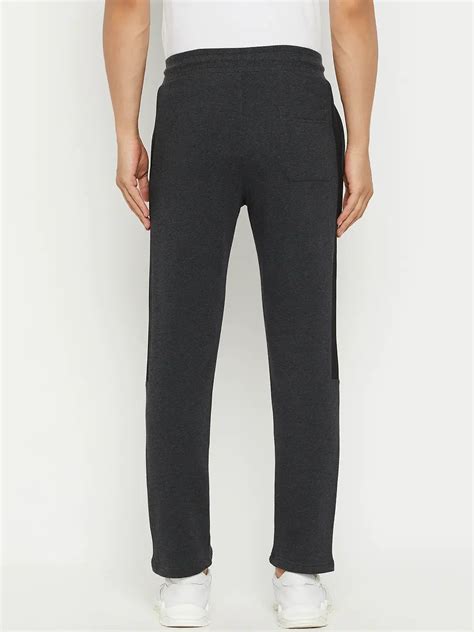 Modern Mens Anthra Fleece Trackpants Warm Casual – 98degreenorth