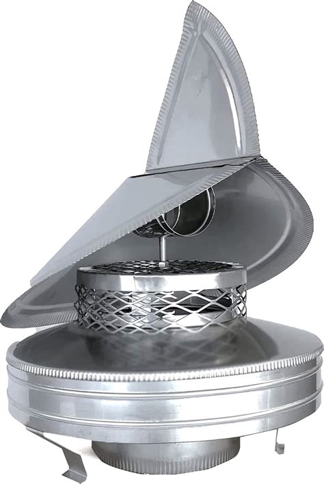 Chim care chimney caps Wind-Driven Chimney Cap for Air Cooled Chimneys ...