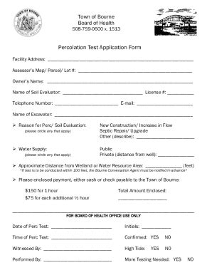 Image result for Percolation Test Certificate