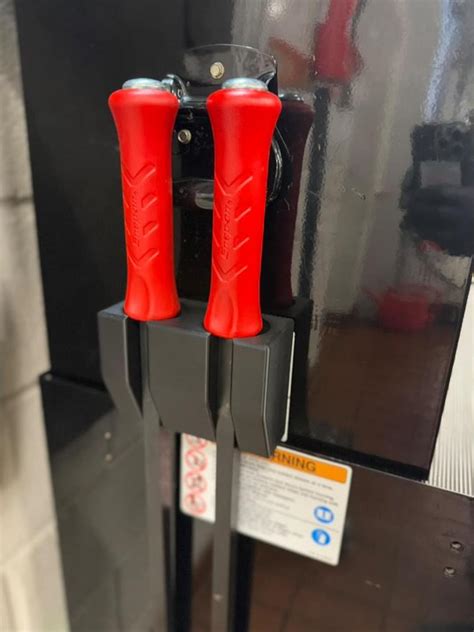 2 Slot Large Snap on Pry Bar Holder - Magnetic | Pry Bar Holder | Crow ...