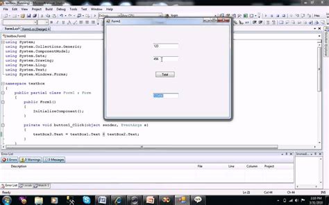 Image result for Text Box C# Coding