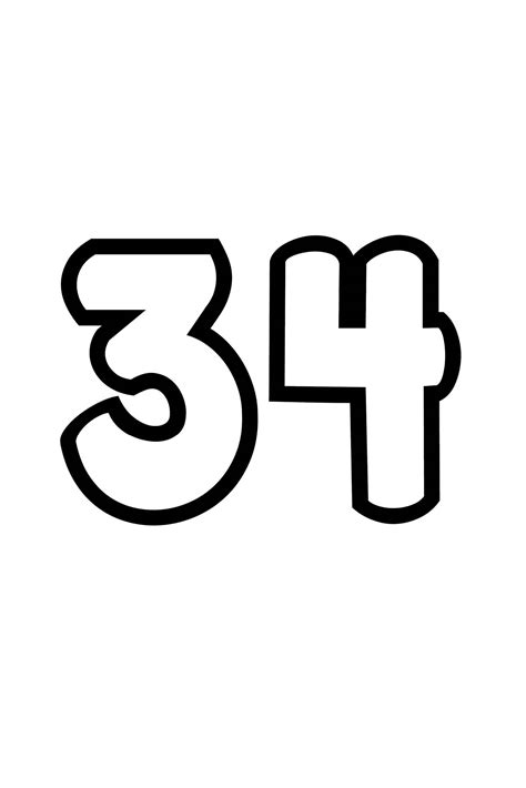 34 - 34 (number) - JapaneseClass.jp