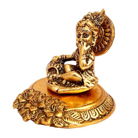 White Metal Krishna Idol (Product Code 2551) at Rs 187.00