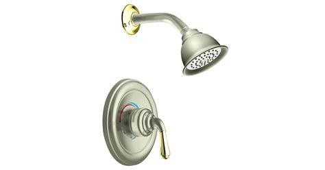 Moen T3124STP Single Handle Moentrol Pressure Balanced Shower Only with ...