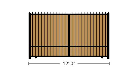 Image result for Single 12 Gate with Columns