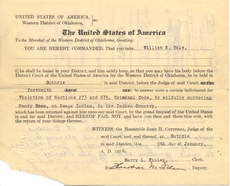 Osage Indian Quotes Osage Headrights & The Story Behind 'Killers Of