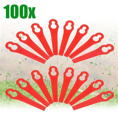 Buy 20 Plastic Knife Fits For Aldi / Hofer Cordless Grass Trimmer HOT ...