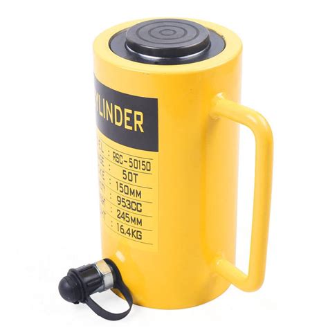 Buy Hydraulic Cylinder Jack 50 Ton 150mm/6 Inch Stroke Single Acting ...