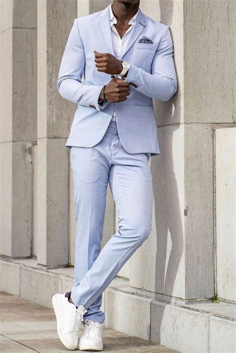 Latest selection of Sky Blue Suit For Men For Wedding– SAINLY