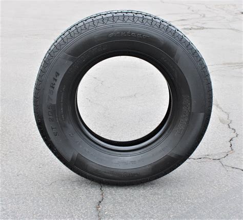 Amazon.com: Antego ST205/75R15 Radial Trailer Tire - 8 Ply Load Range D ...