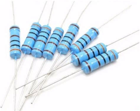 EMERGING TECHNOLOGIES 100 PCS 5.6OHM 0.25W METAL FILM RESISTOR 1/4W 5K6 ...