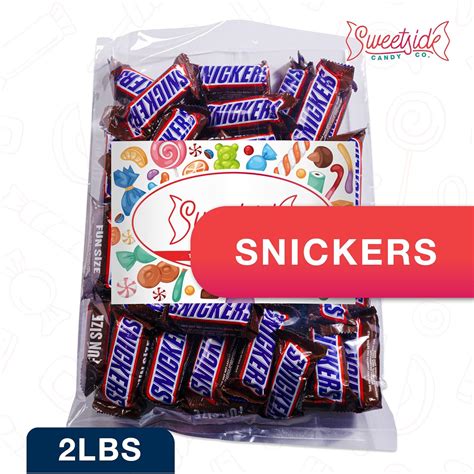 Buy Snickers Candy Bars - Bag of Snickers Fun Size Candy Bars ...