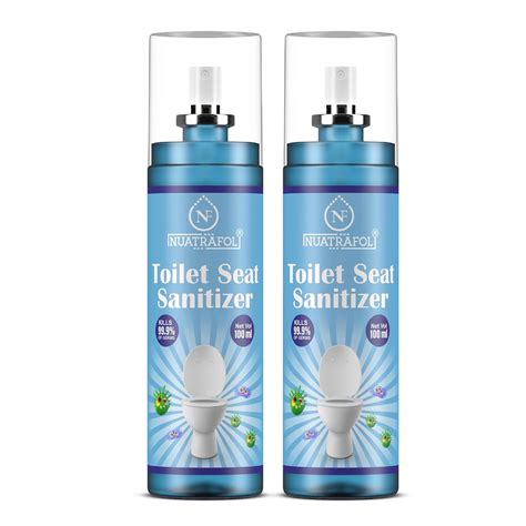 Nuatrafol Toilet Seat Sanitizer Spray (100ml - Pack Of 2) - Mint ...