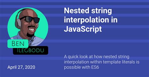 Image result for String Interpolation JavaScript