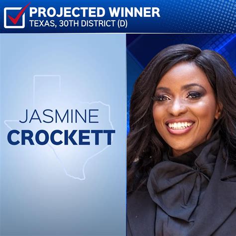 Jasmine Crockett to become second person ever to represent Texas' 30th ...