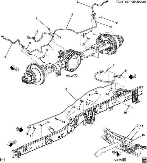 A Detailed Diagram of 2005 Chevy Silverado Parts