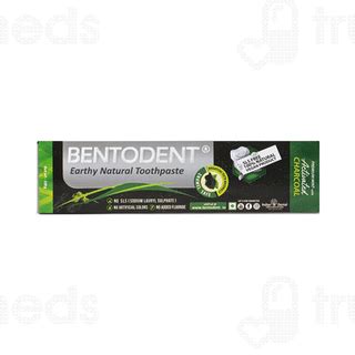 Bentodent Earthy Natural Premium Mint With Activated Charcoal ...