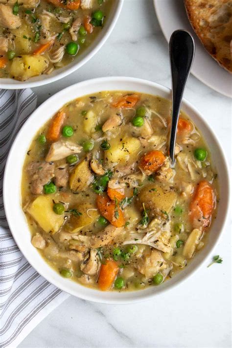 Slow Cooker Chicken Stew - Stephanie Kay Nutrition