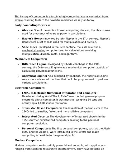 Image result for History Computer System PDF