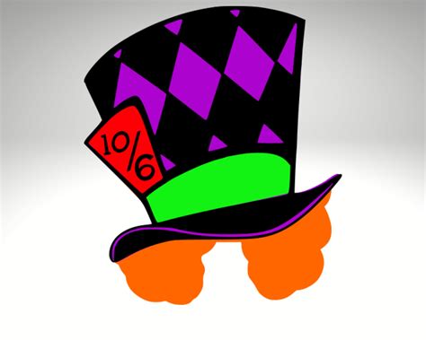 Mad Hatters Hat Clip Art